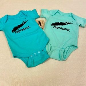 One piece onesie. Long Island Represent! $20. Each. New with tag.